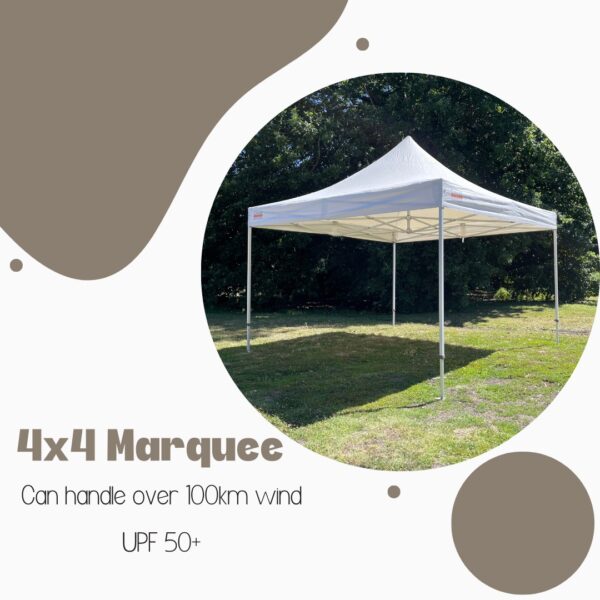 Popup 4x4 commercial marquees