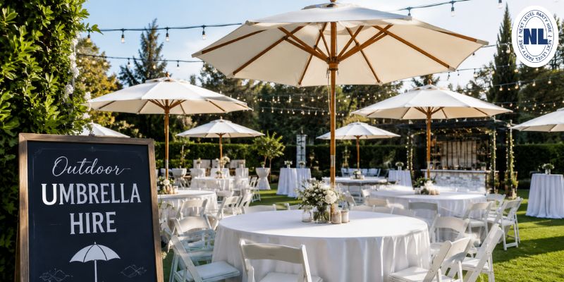 Outdoor Umbrella Hire in Bendigo