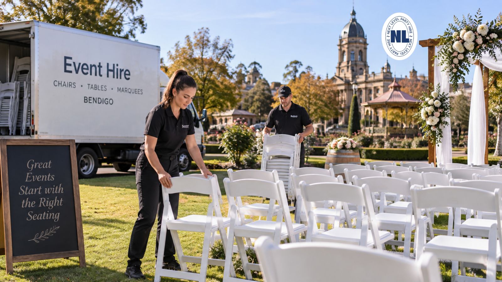Chair Hire in Bendigo