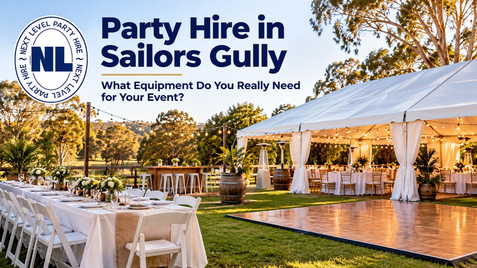 Party Hire in Sailors Gully